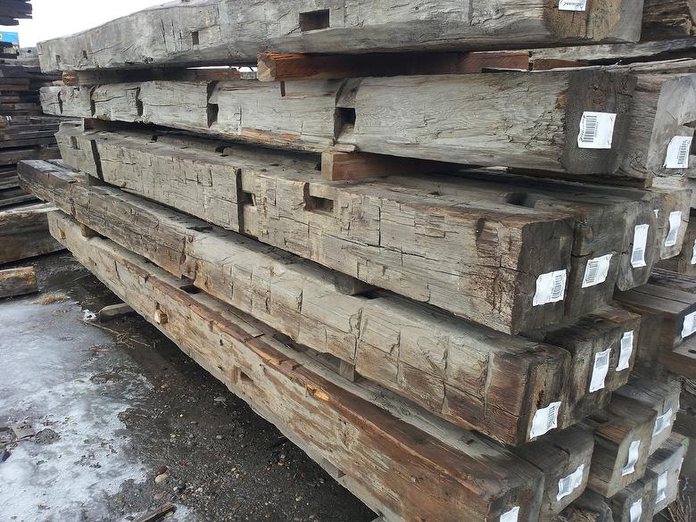 10x10 (9x10, 10x10 and 10x11) Hand-Hewn Timbers