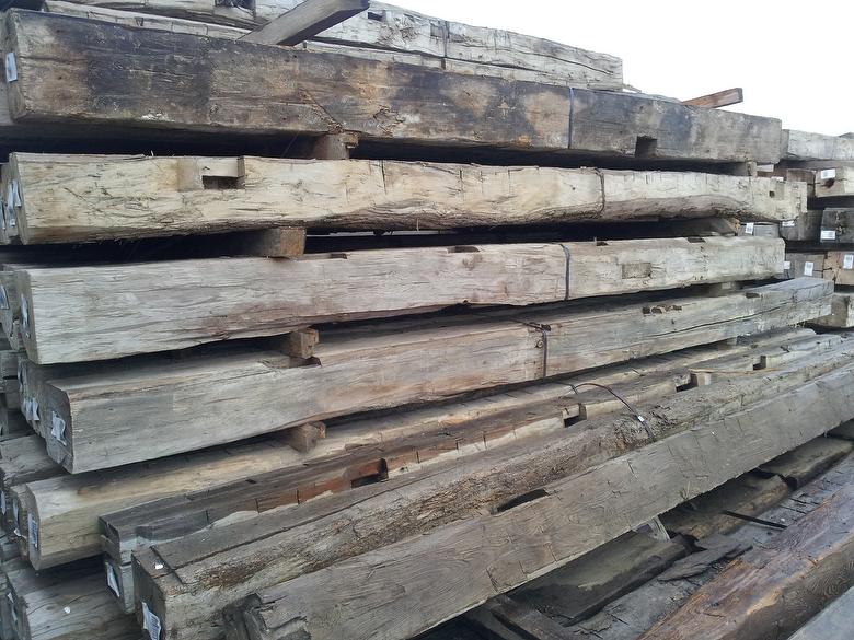 10x10 (9x10, 10x10 and 10x11) Hand-Hewn Timbers