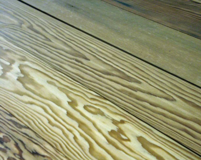 Picklewood planed all 4 sides / Close-Up face view