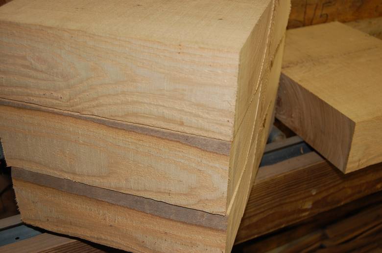 4x12-16" Hardwood Resawn Timbers