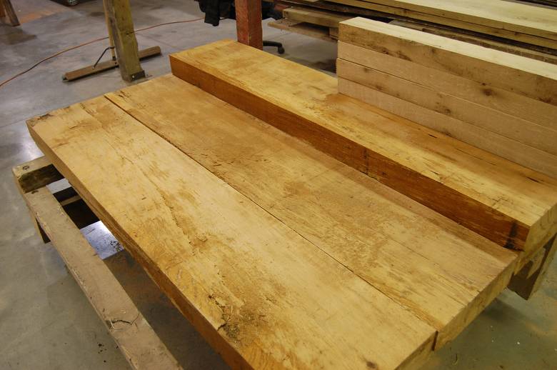 Red Oak Bandsawn Timbers