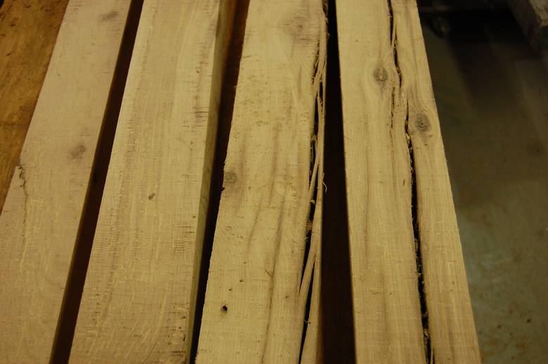Oak Bandsawn Timbers - white oak