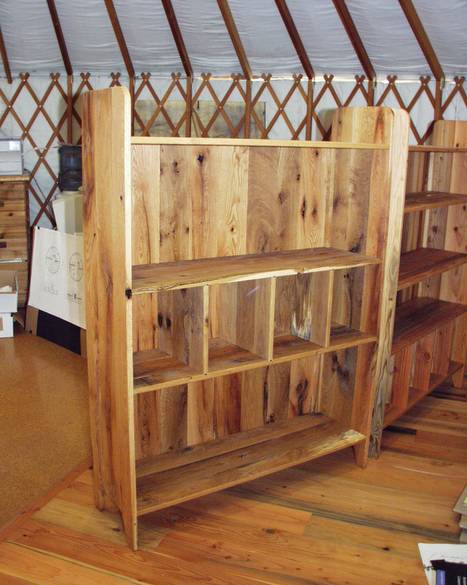 Rescued Oak Bookcase / Rescued Oak Bookcase