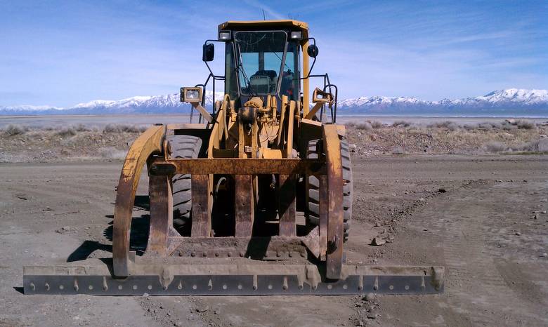 WA-420 Loader with Log Forks