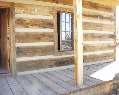 Orem, Utah Cabin - Weathered Siding / Weathered Timber Siding and Decking