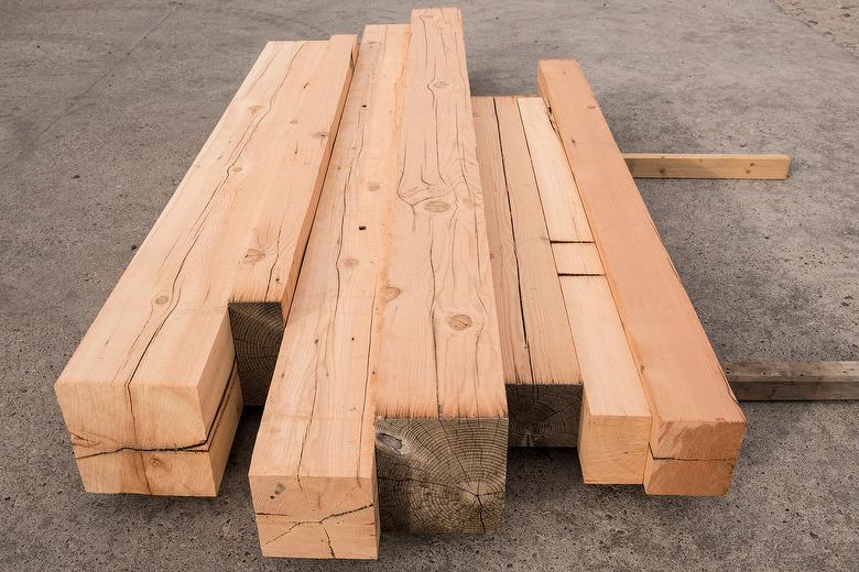 Douglas Fir Resawn (B-S) Timbers