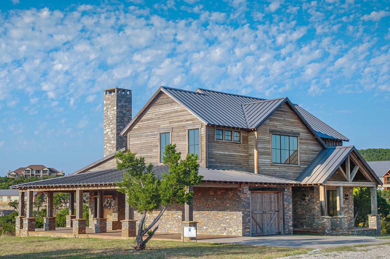 TWII Weathered Timbers, Barnwood Rafters and Coverboard Siding