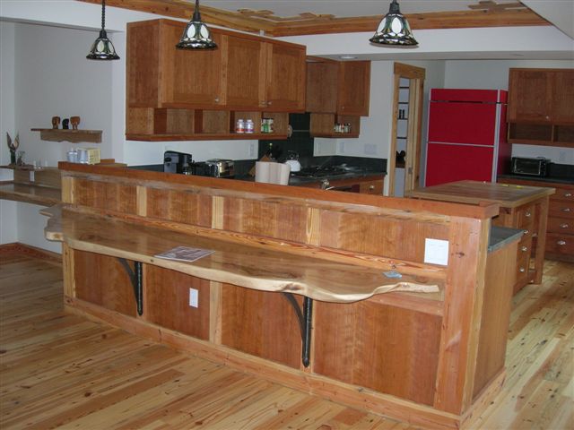 Southern Yellow Pine Flooring / 4.75" flooring with nail holes and character