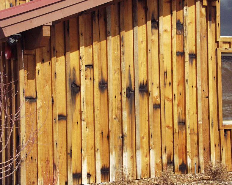 Redwood Siding Close-Up (Board and Bat) / Lucin Cutoff Redwood Siding