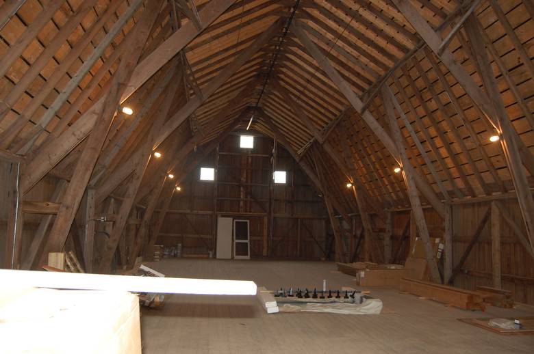 Upstairs of Main Barn