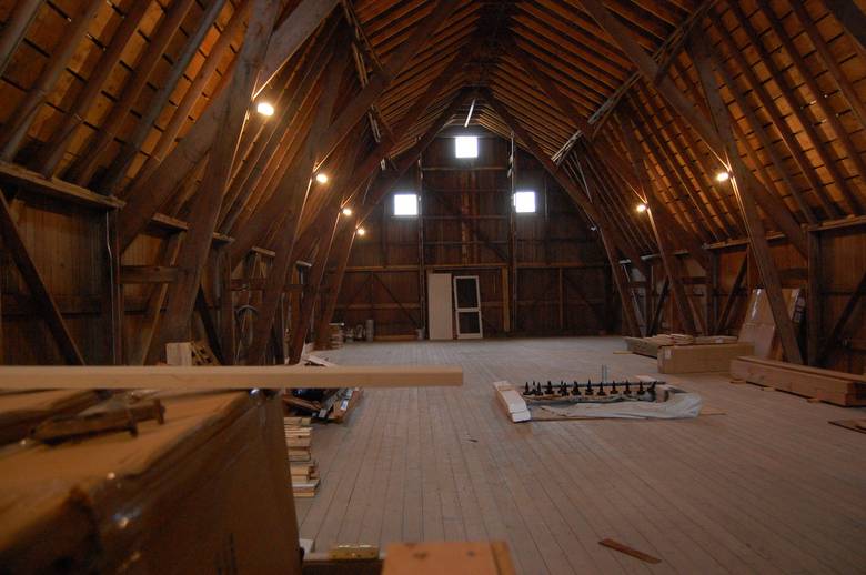 Upstairs of Main Barn