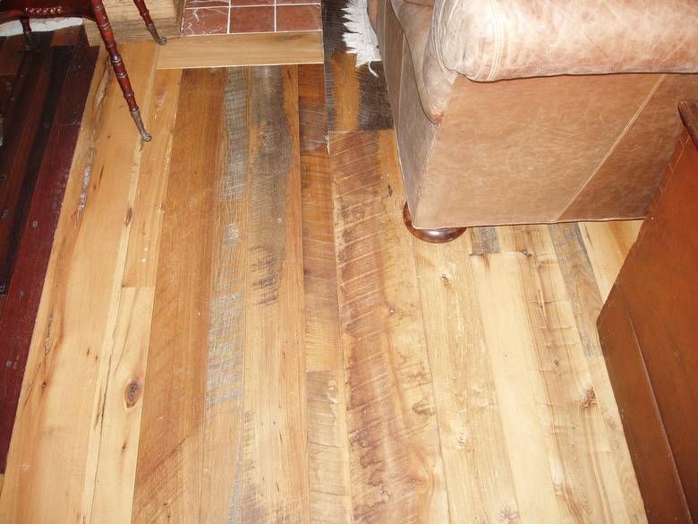 Trailblazer Skip-Planed Mixed Hardwood Floor With Micro Bevel