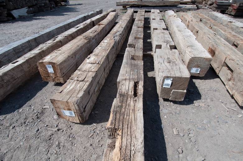 Hand-Hewn Timbers for Approval