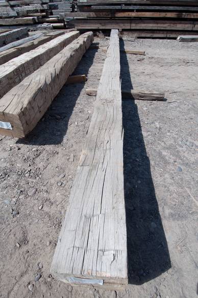 Hand-Hewn Timbers for Approval