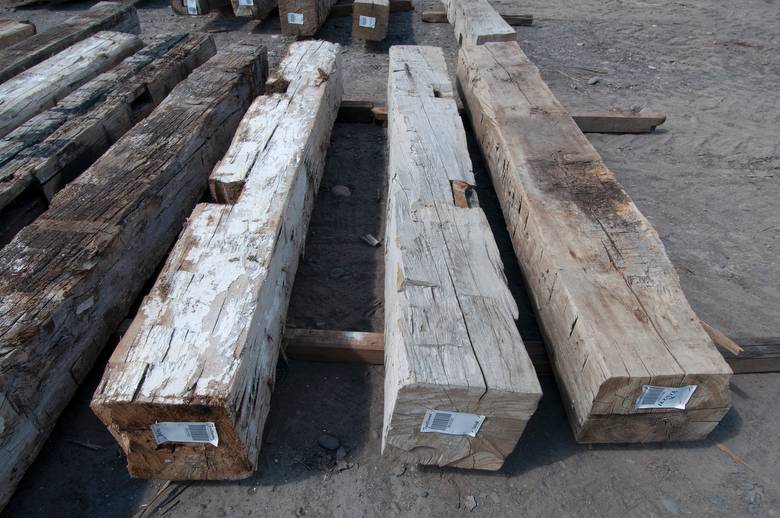 Hand-Hewn Timbers for Approval