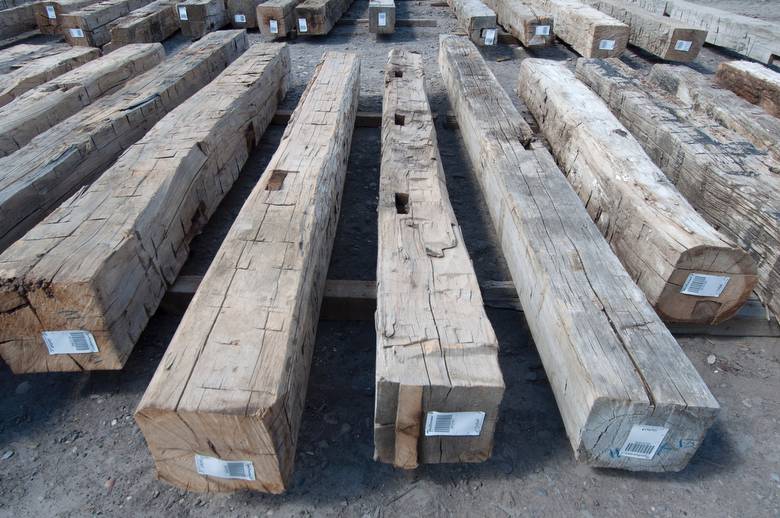 Hand-Hewn Timbers for Approval