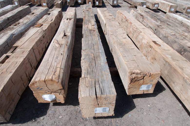 Hand-Hewn Timbers for Approval