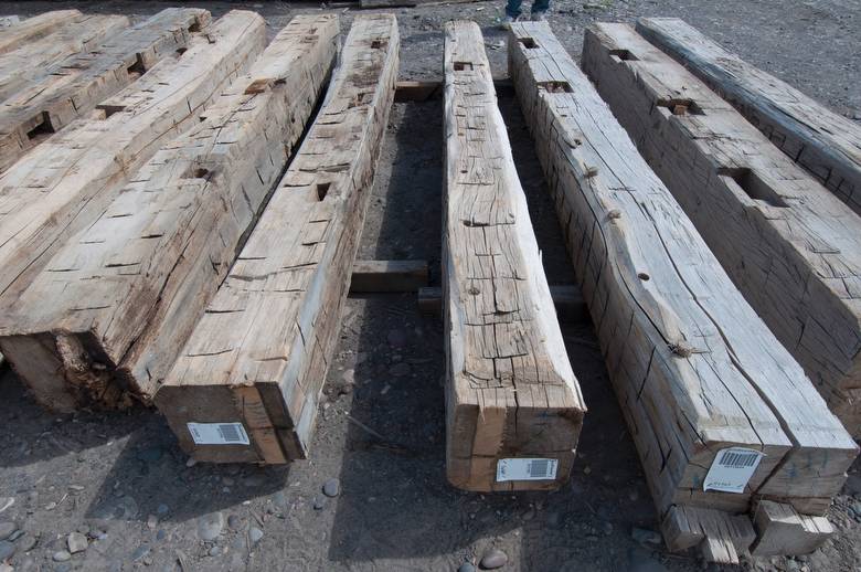 Hand-Hewn Timbers for Approval