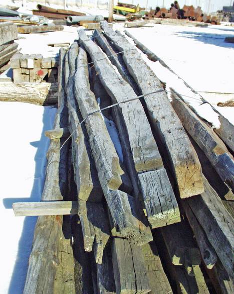 Hand Hewn Timbers / 3-5