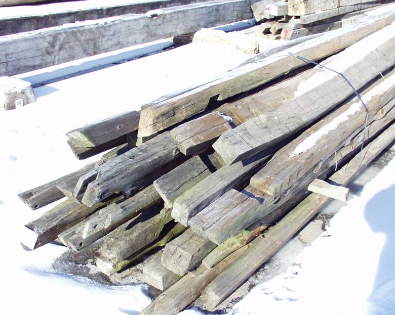 Hand Hewn Timbers / 3-5