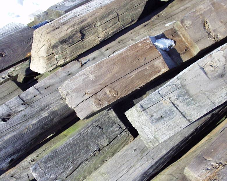 Hand Hewn Timbers / 3-5