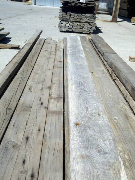 2 x 4-8 x Various Gray Barnwood