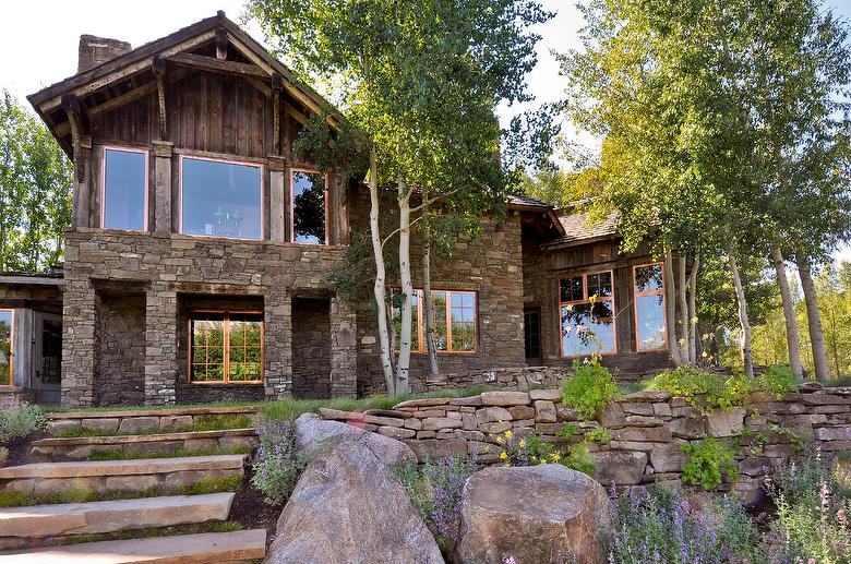 Hand-Hewn Timbers and Mixed Antique Barnwood