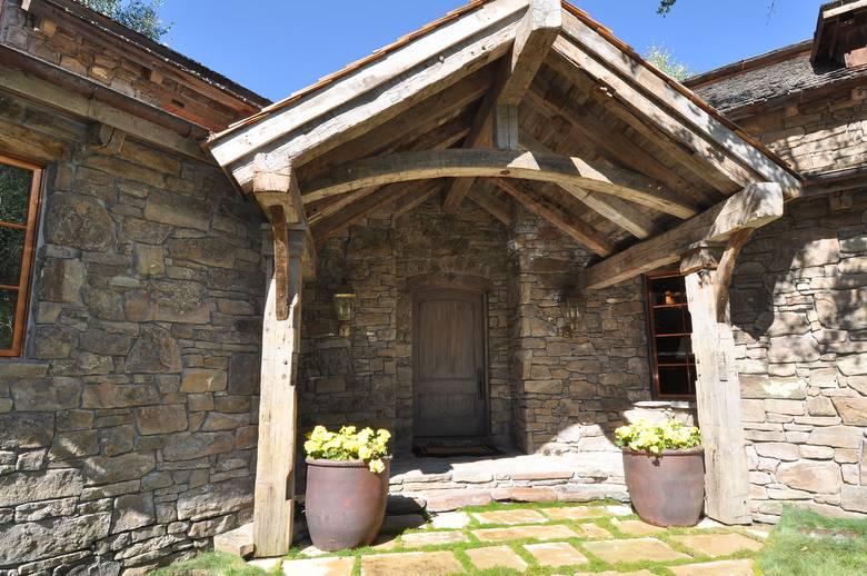 Hand-Hewn Timbers and Mixed Antique Barnwood