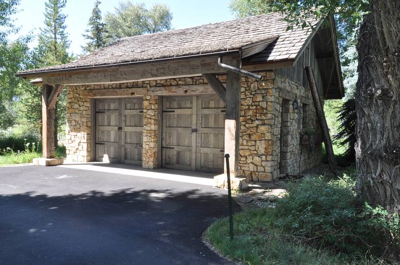 Hand-Hewn Timbers and Gray Barnwood