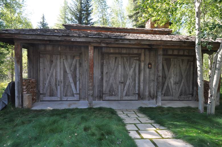 Hand-Hewn Timbers and Mixed Antique Barnwood