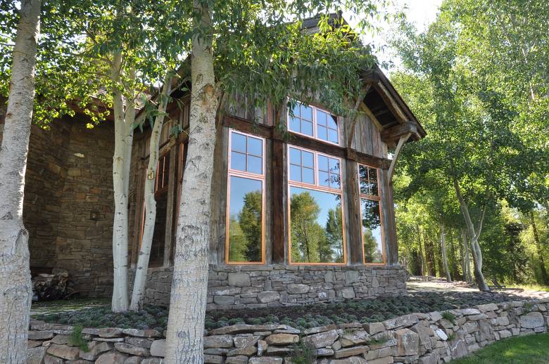 Hand-Hewn Timbers and Mixed Antique Barnwood