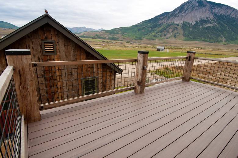 Hand-Hewn Timbers (for Railing)