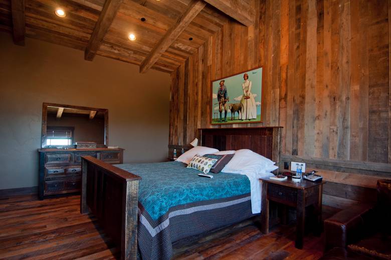 Barnwood Ceiling and Siding, Weathered Timbers