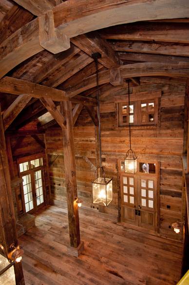 Weathered Timbers, Hand Hewn Timbers, Antique Brown Barnwood