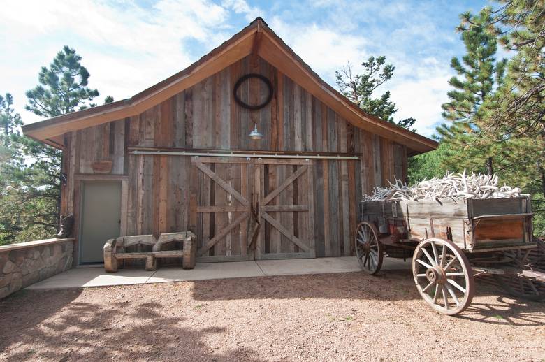 Mixed Brown and Gray Barnwood