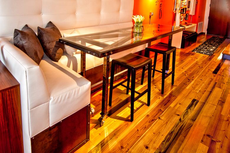 Trestlewood II Salty Fir Smooth Flooring - Contemporary Project