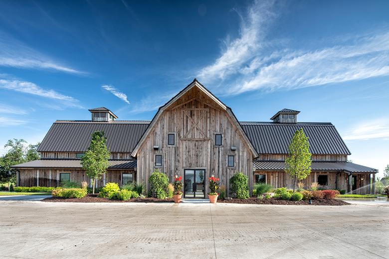 WeatheredBlend Brown Board-on-Board Siding (Mix of Antique Brown Barnwood and Harbor Fir)