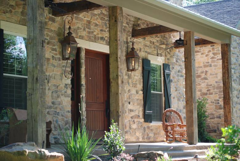 Hand Hewn Posts and Timbers