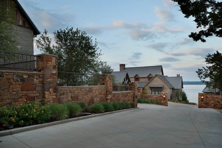 Hand Hewn Skins and Timbers on Texas Residence