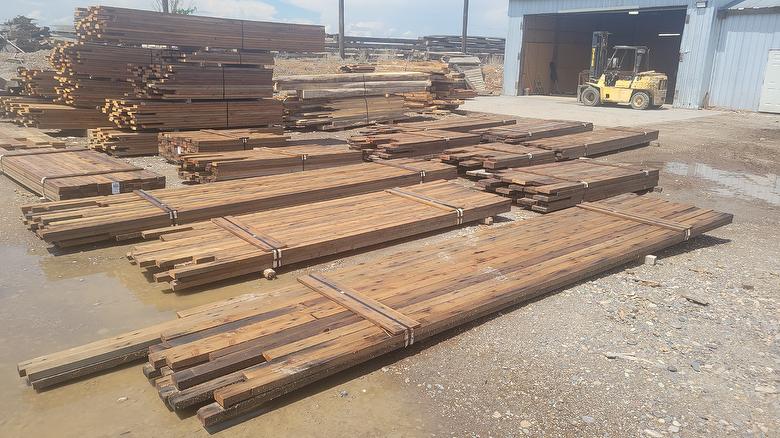 2 x 4 and 2 x 8 Sorted Piles