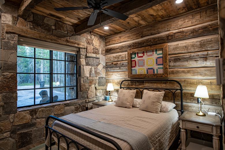 Hand-Hewn Timbers, Hand-Hewn Skins, and Antique Brown Shiplap Barnwood