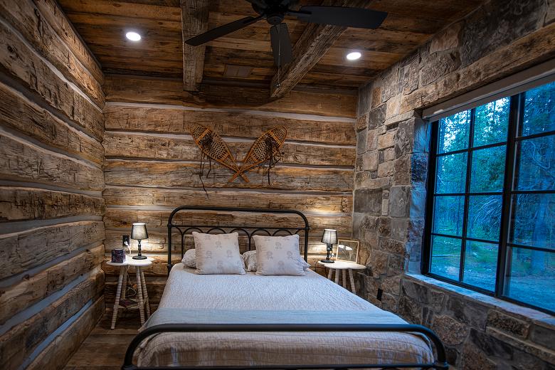 Hand-Hewn Timbers, Hand-Hewn Skins, and Antique Brown Shiplap Barnwood