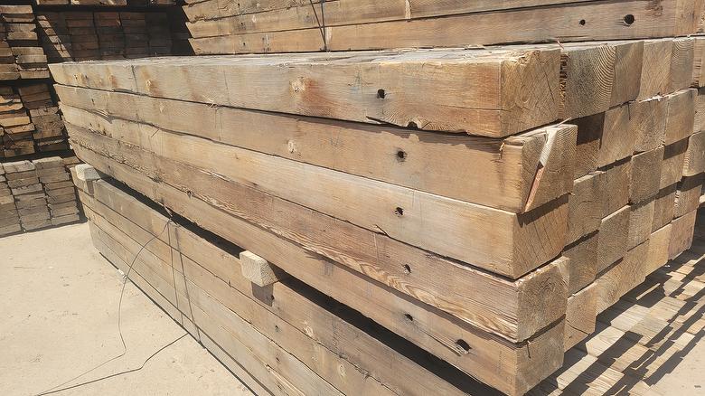 6 x 8 x 12' WeatheredBlend Timbers (From Mira Loma)