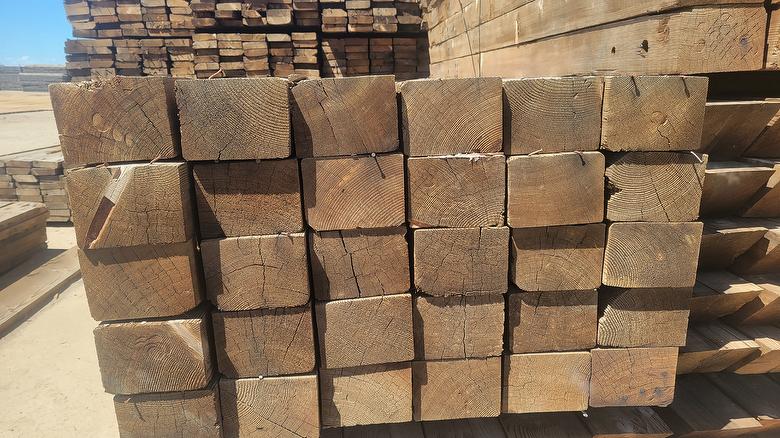 6 x 8 x 12' WeatheredBlend Timbers (From Mira Loma)