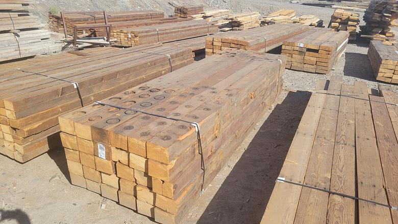 6 x 8 x 12' WeatheredBlend Timbers (From Mira Loma)