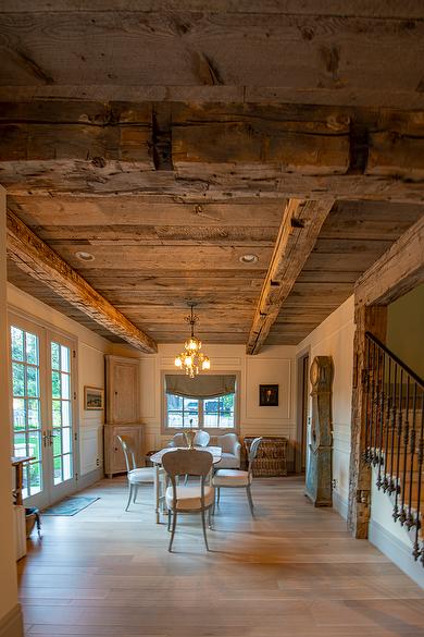 NatureAged Gray Barnwood and Hand-Hewn Timbers