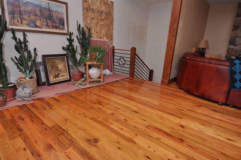 Antique (Hoosier) 4.5" Oak Smooth Flooring 