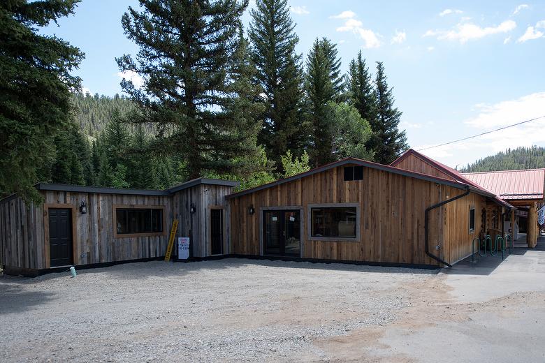 Antique Gray Barnwood Shiplap Siding (left) and ThermalAged Brown Shiplap Siding (right)