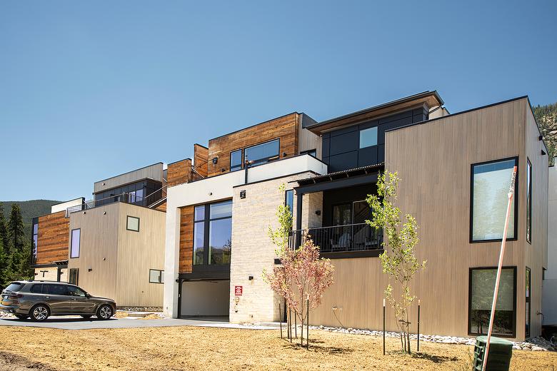 ThermalAged Brown Shiplap Siding