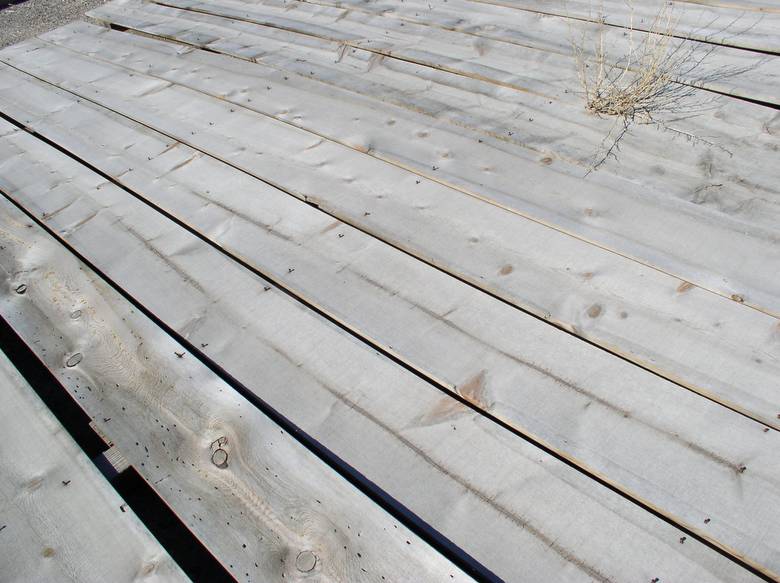 Weathered Thin Railcar Material